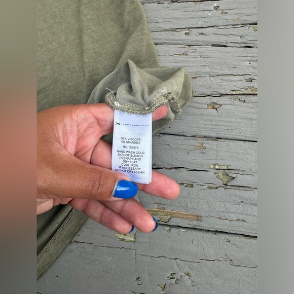 Cable & Gauge SPORT • Boxy Burnout Tee - Picture 6 of 9